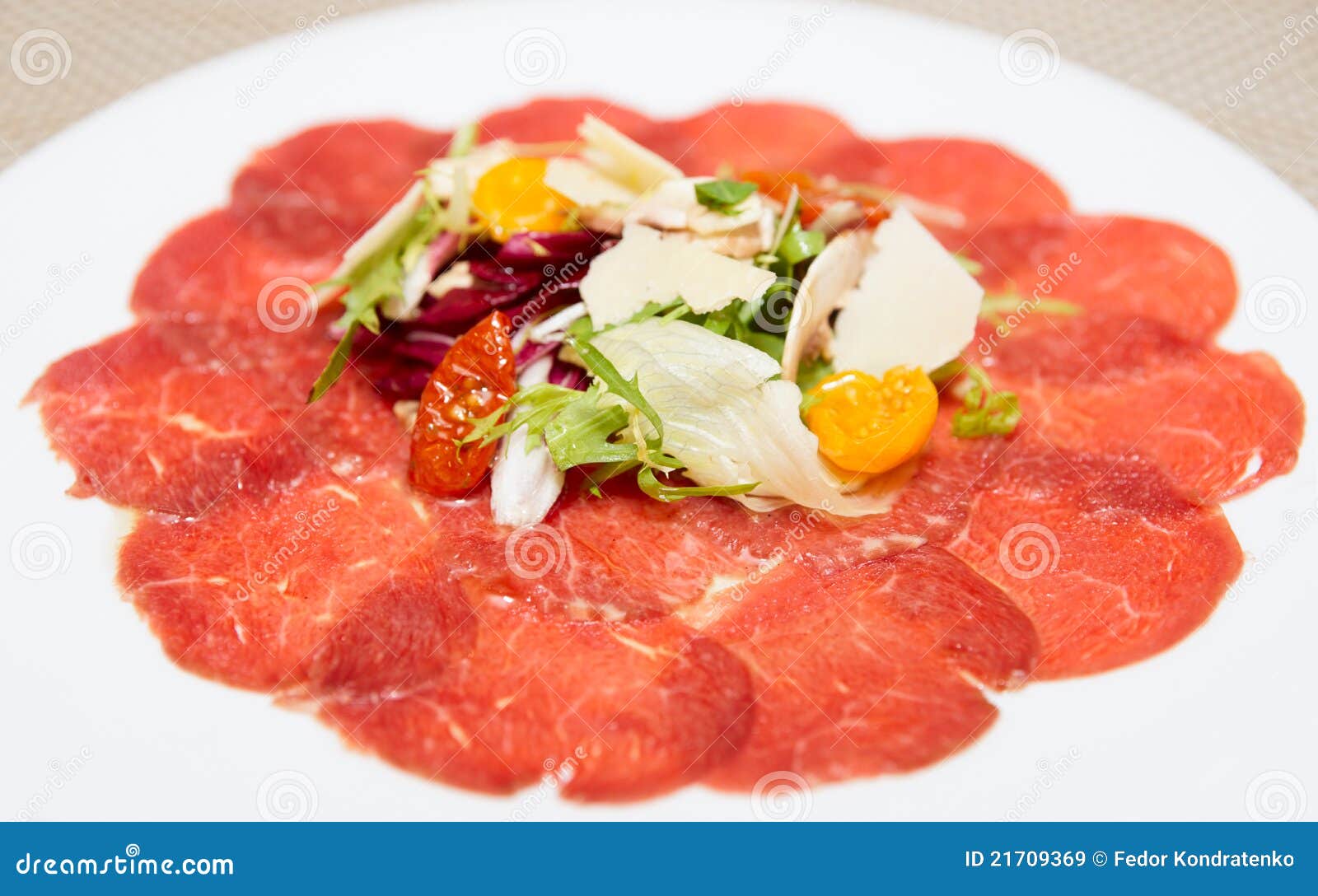 2019 year - Lamb carpaccio 2019 year