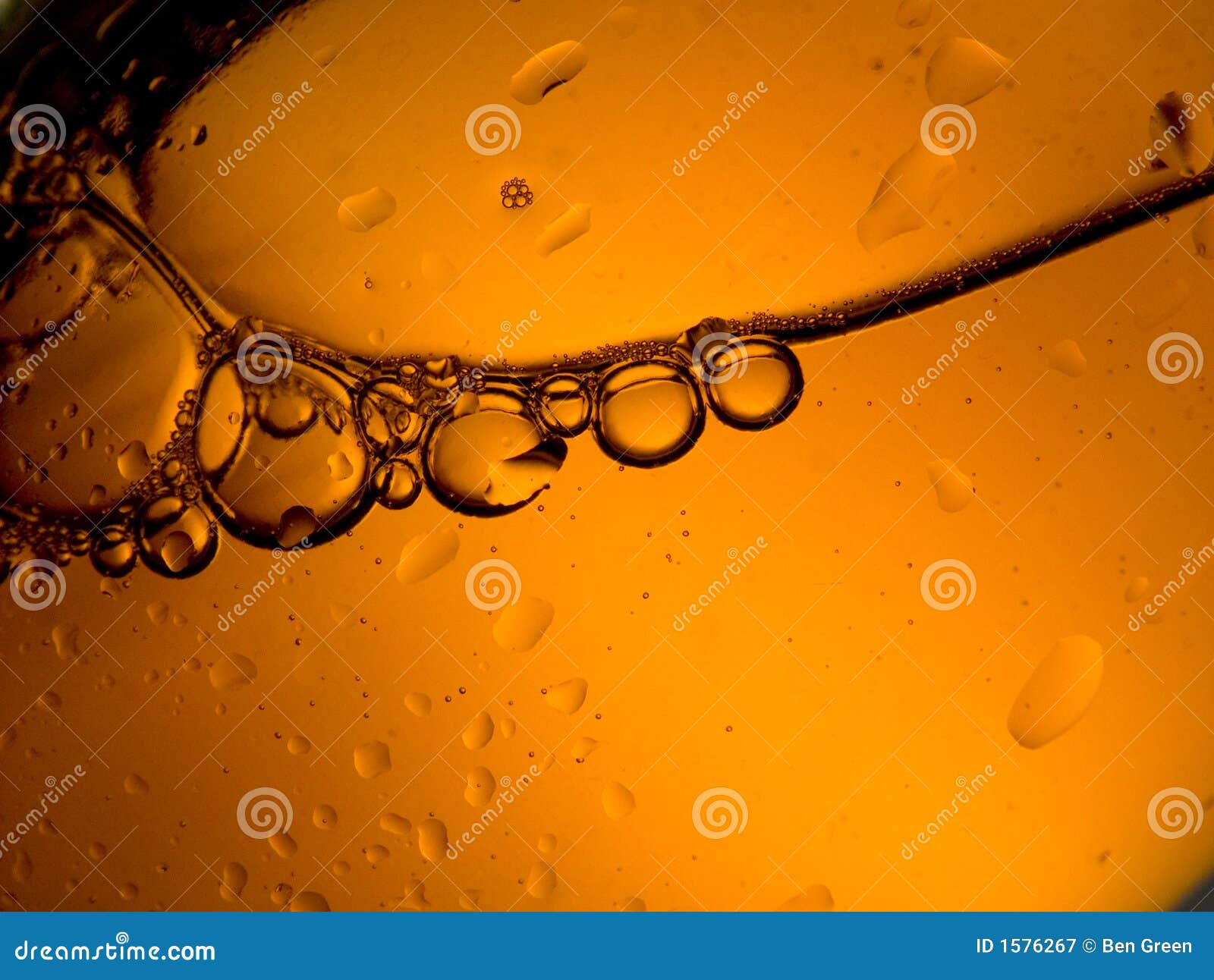 Beer Bubbles Royalty Free Stock Photography Image 1576267