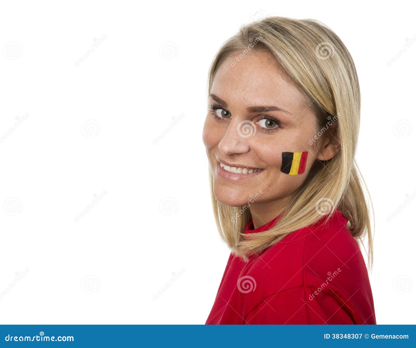 Belgian Girl Royalty Free Stock Photogra Belgian Girl Royalty Free Stock Photogra