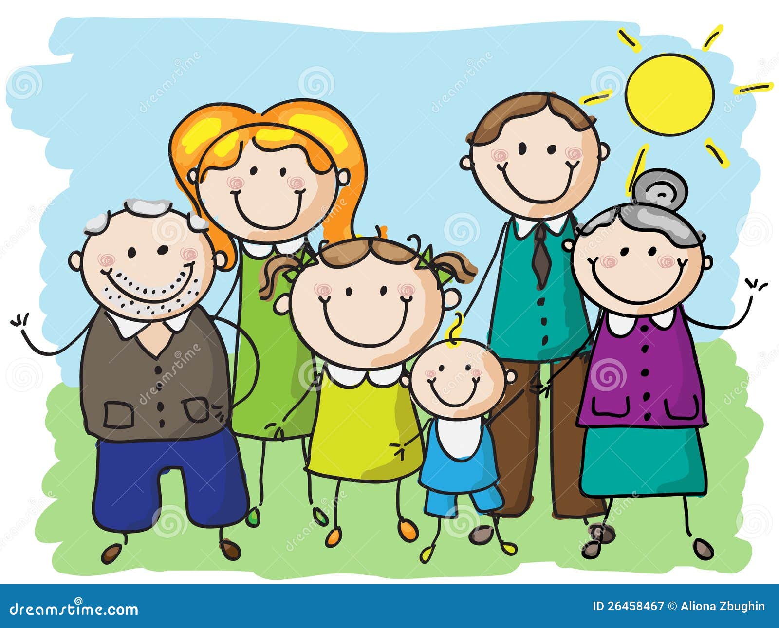 clipart big family - photo #44