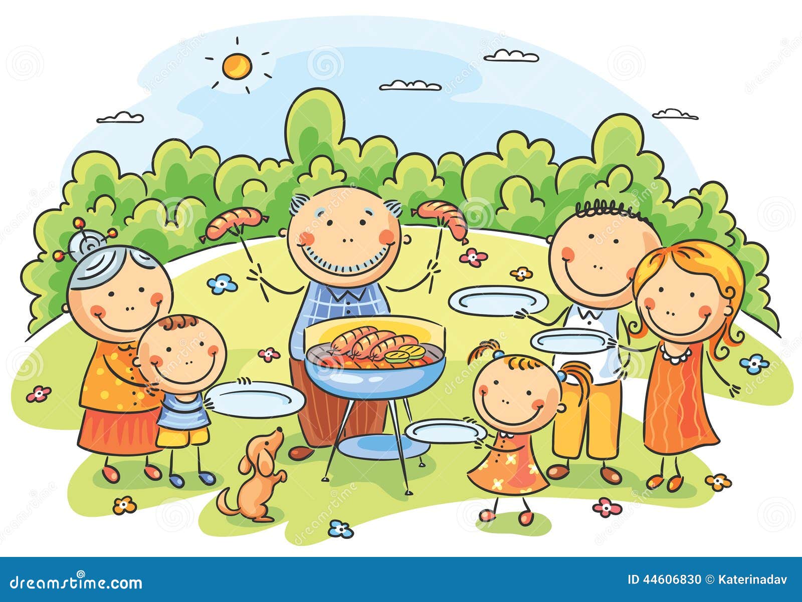 free clipart for family picnic - photo #38