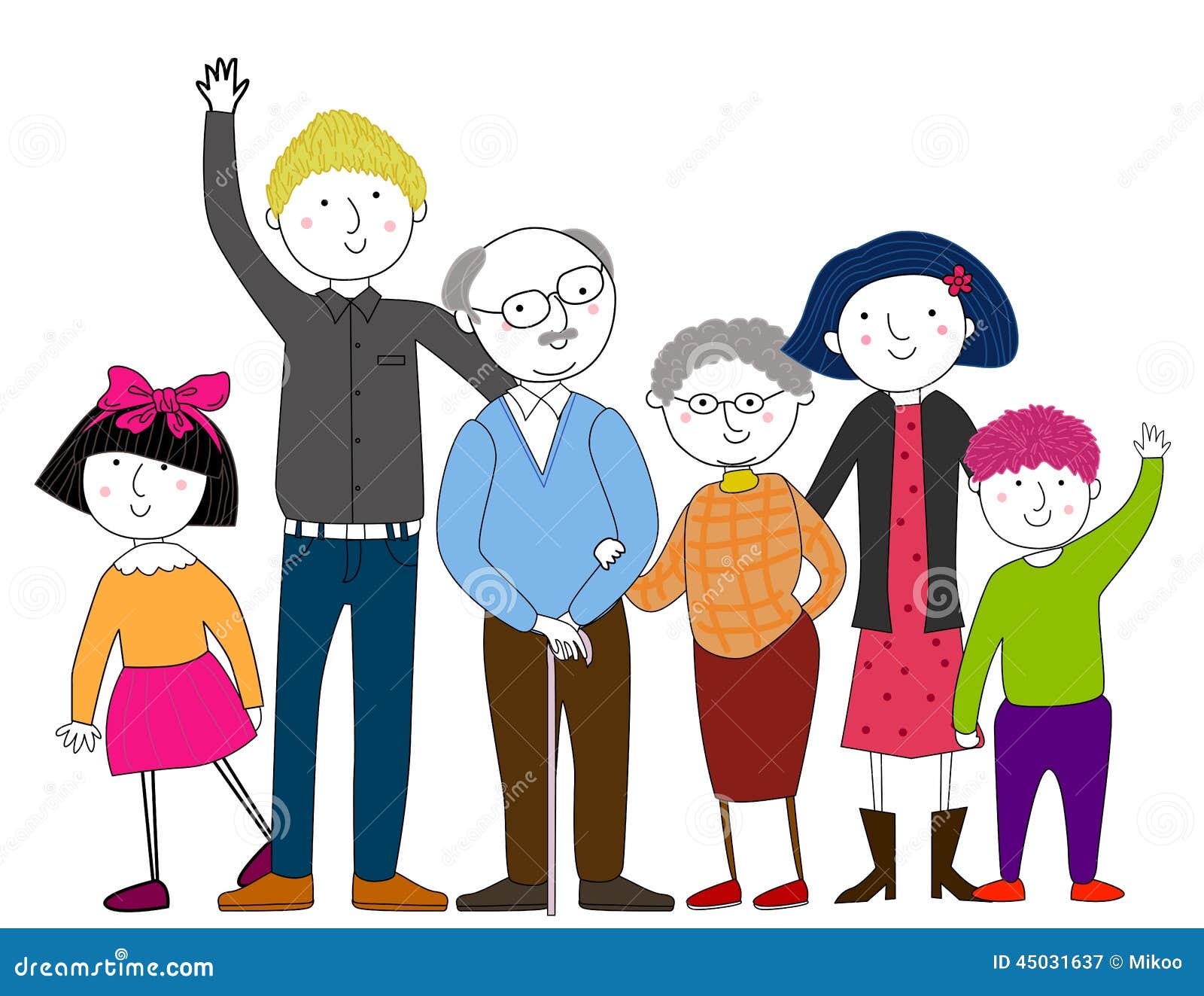 clipart of big family - photo #14