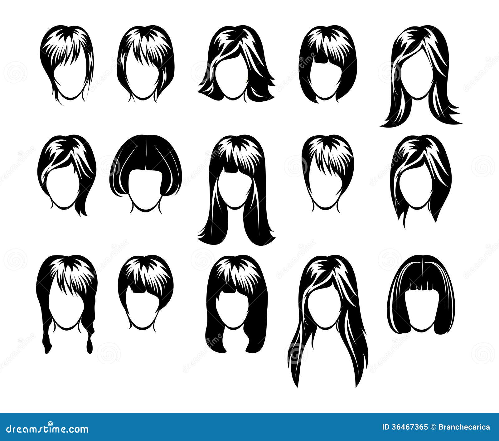 hairstyle clipart free download - photo #32