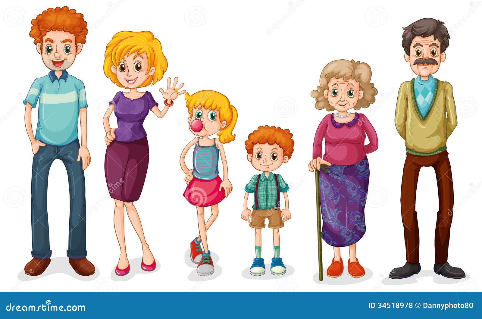 clipart of big family - photo #7