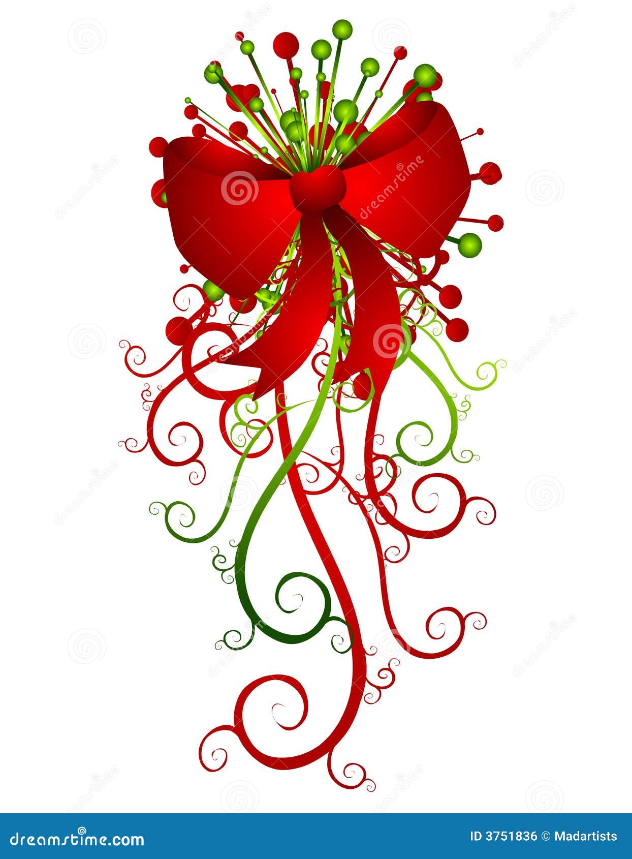 clip art christmas ribbon - photo #27