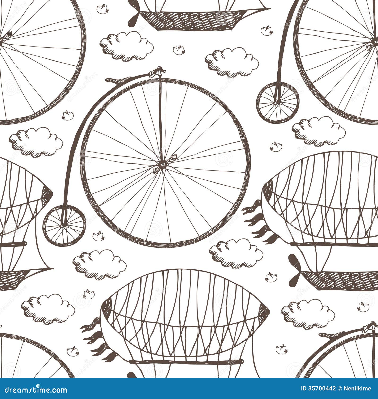 Bicycle Wheel Sketch