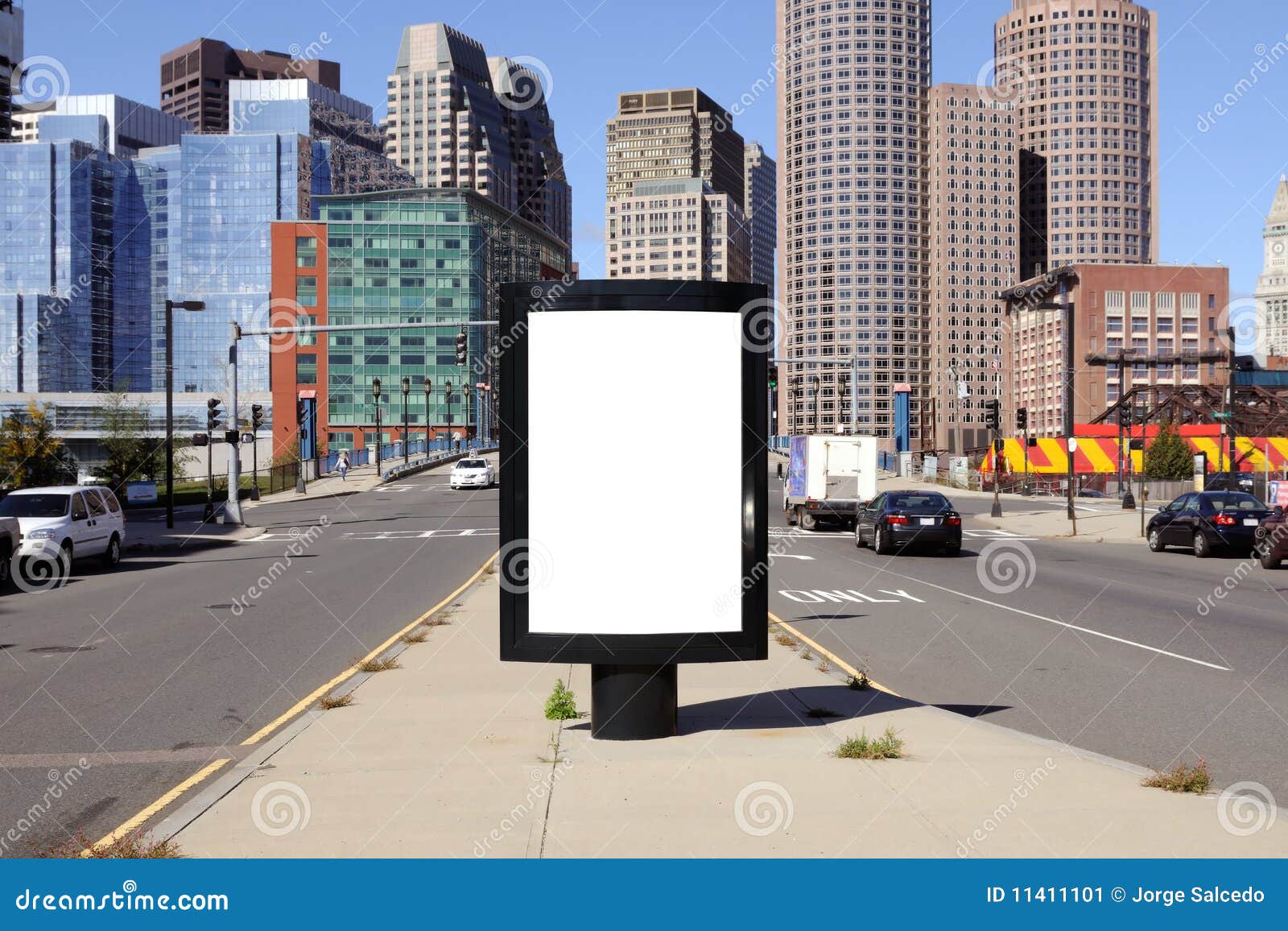 Billboard In The City Stock Image Image 11411101
