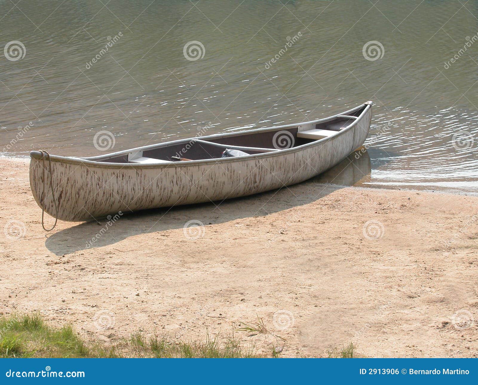 Indian Birch Bark Canoe