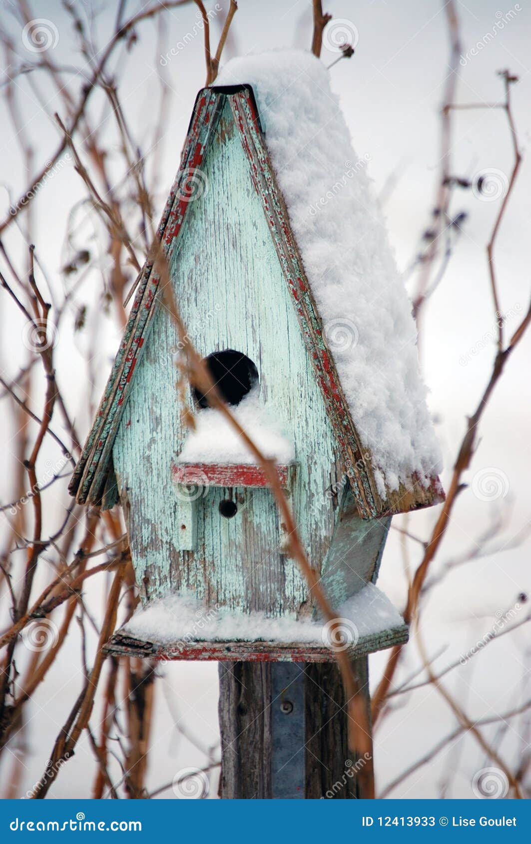 Winter Bird Houses