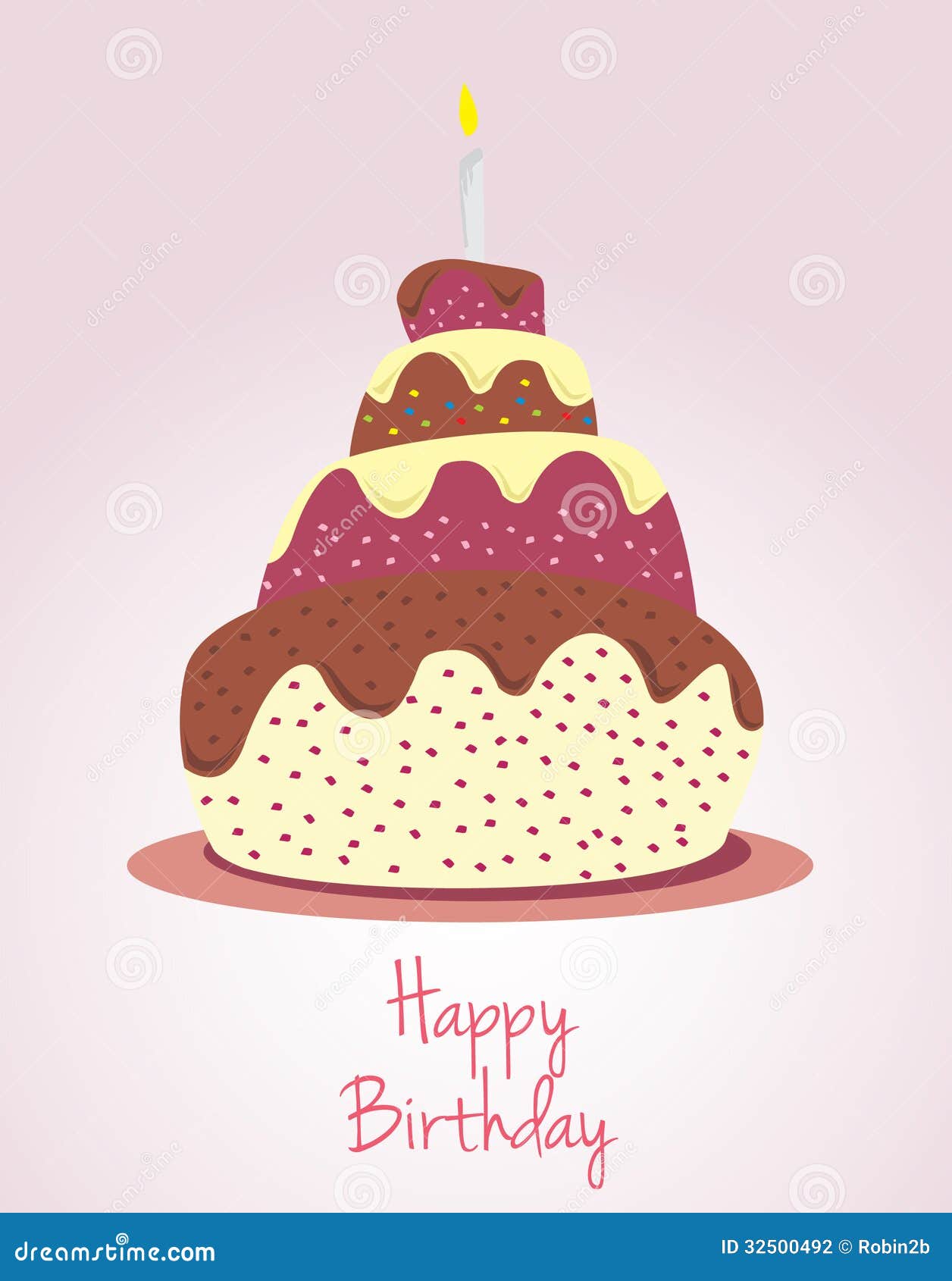 Birthday Cake Stock Photography - Image: 32500492