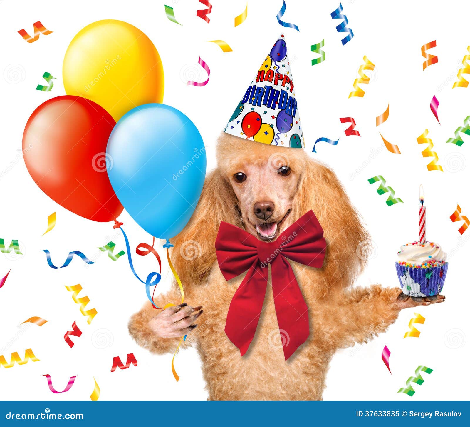 free birthday clipart with dogs - photo #29