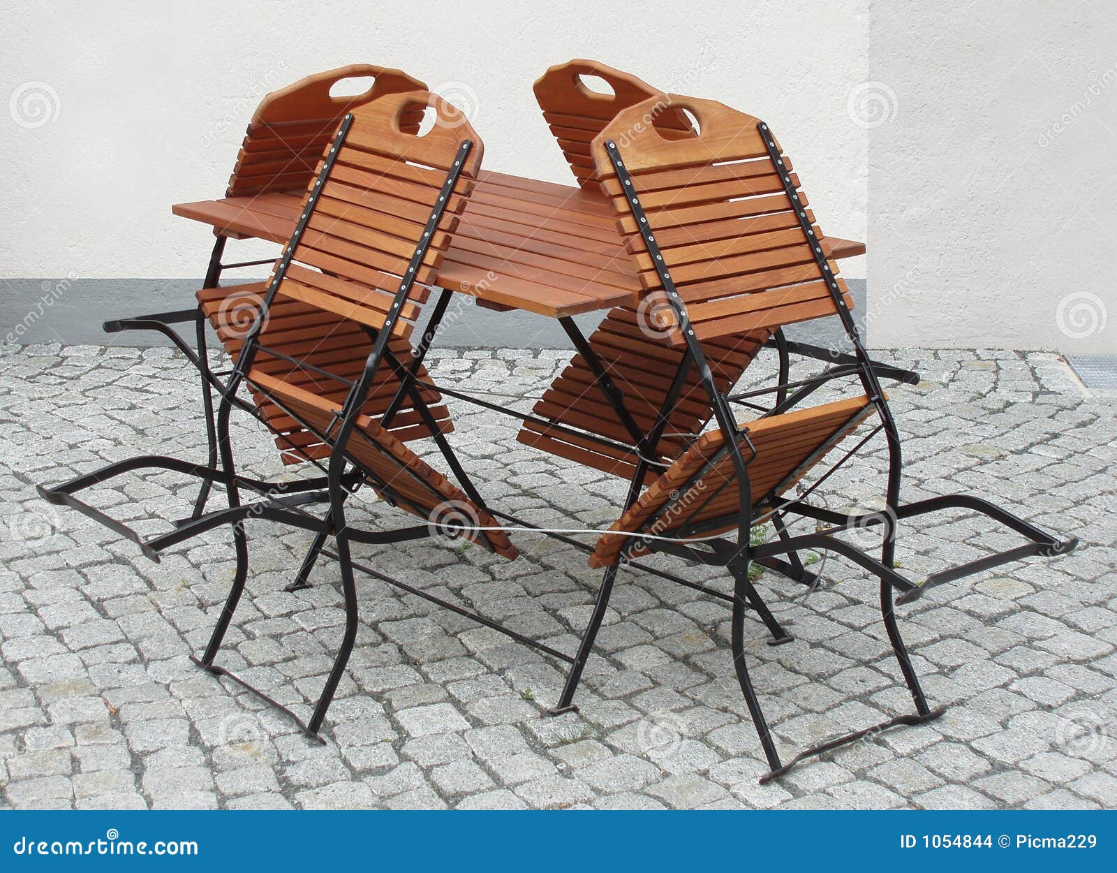 Bistro Table And Chairs Stock Images - Image: 1054844