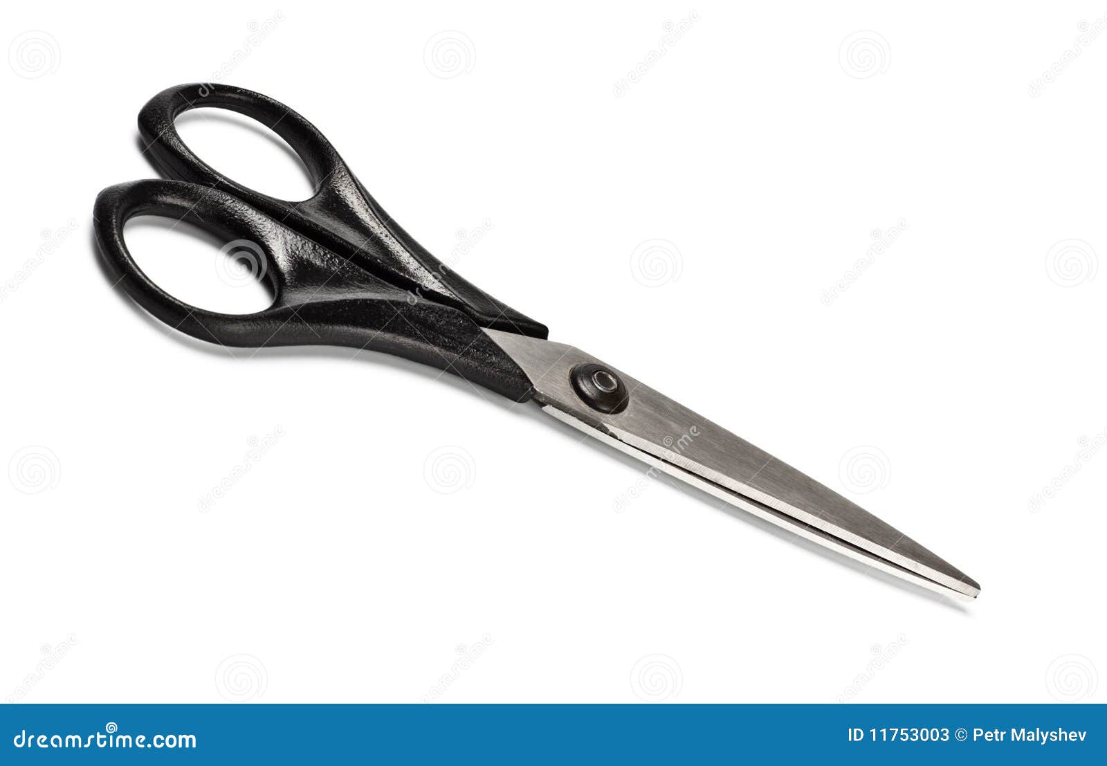 Black Closed Scissors Stock Photos Image 11753003