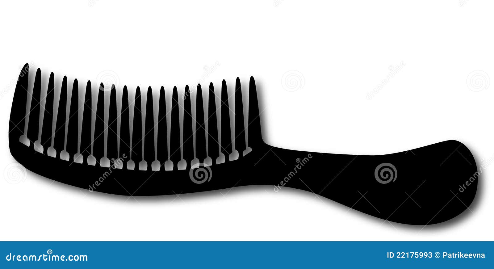 Black Comb Stock Photos Image 22175993