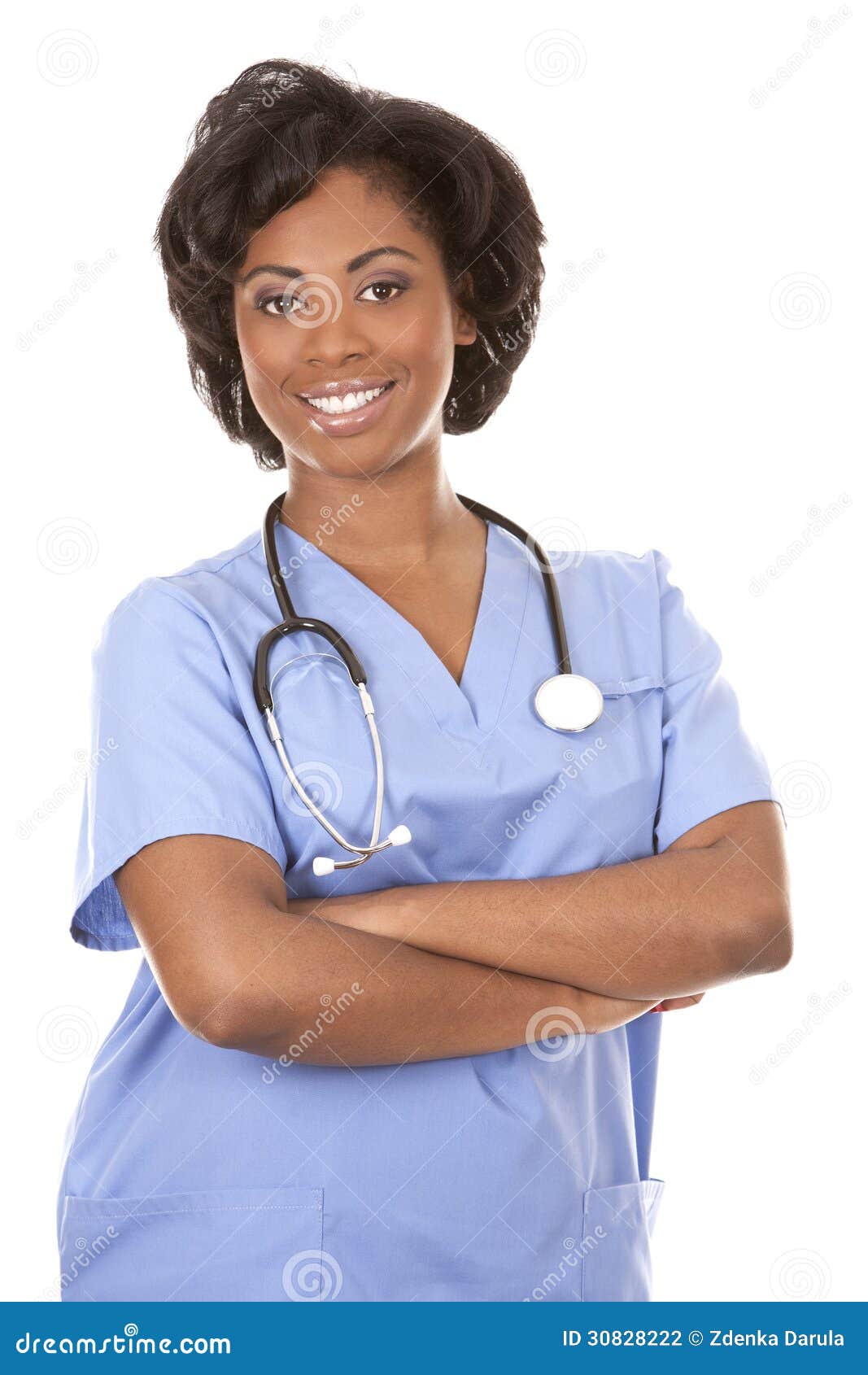 Black Medical Nurse Stock Photography Image 30828222