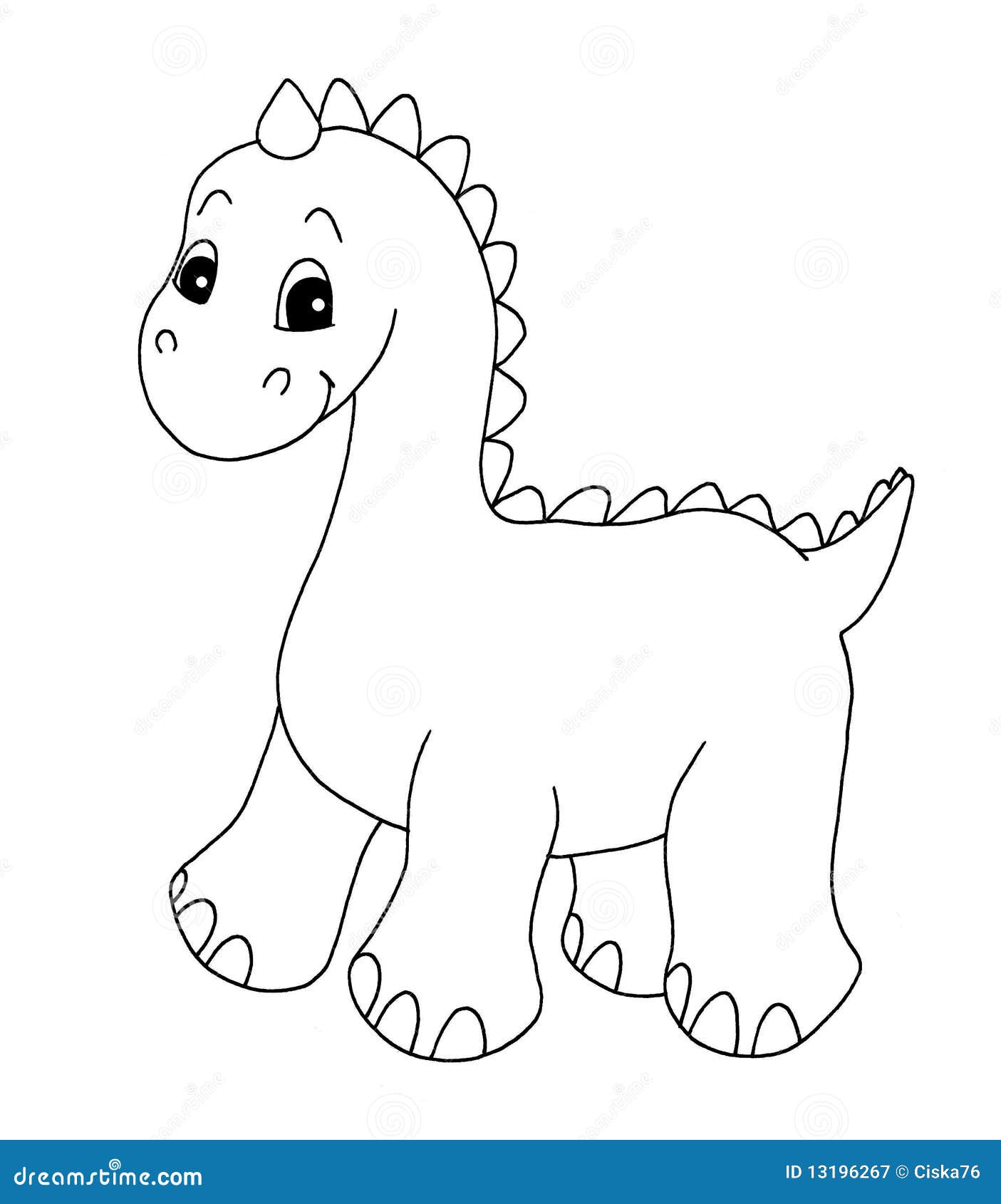 free black and white clipart of dinosaurs - photo #30