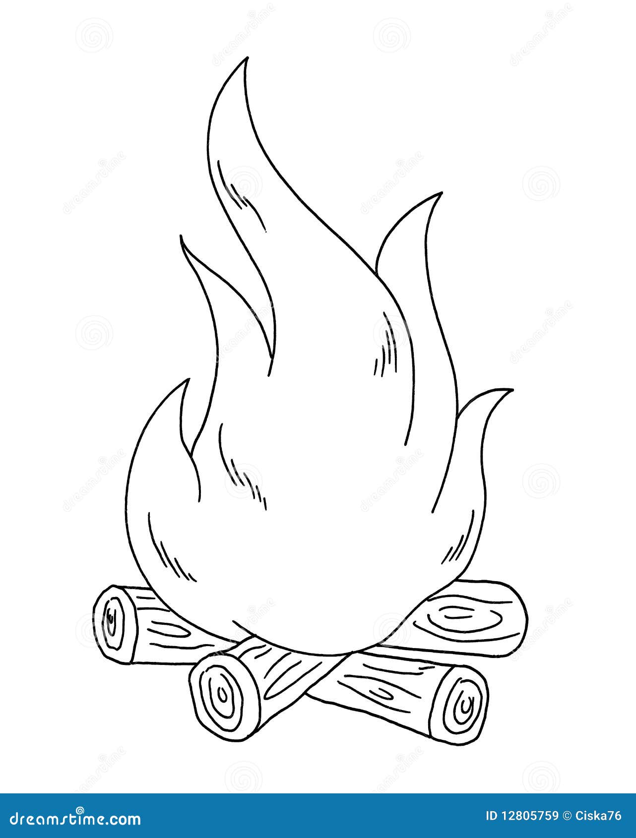 fire clipart black and white - photo #32