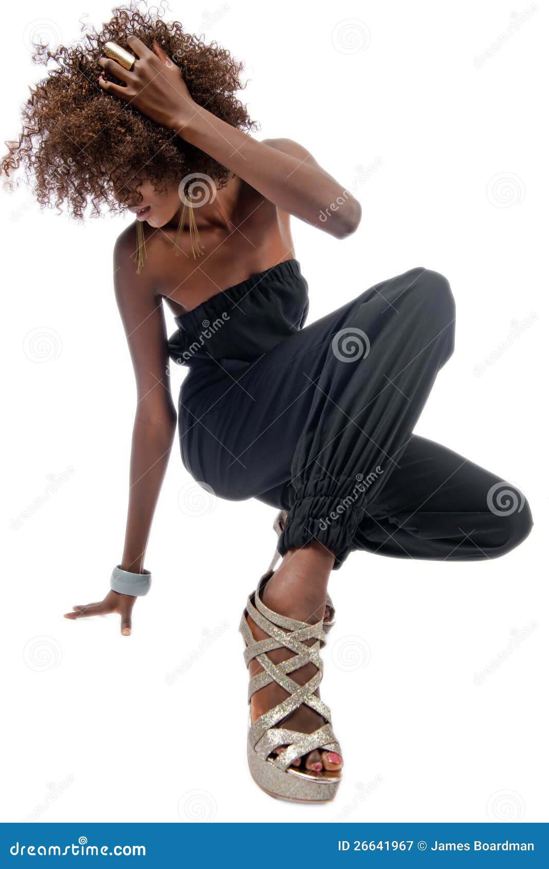 legged women Long black
