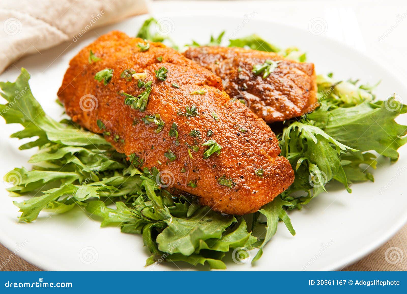 Letuce And Fish Cakes Letuce And Fish Cakes