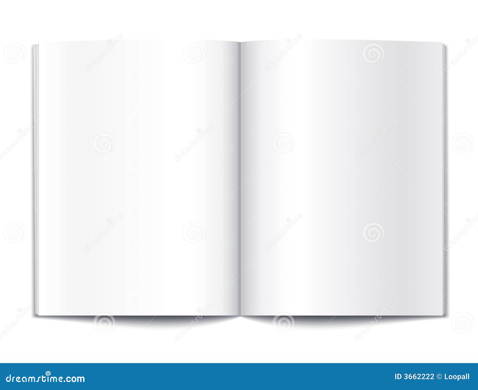 Book Cover Blank Template