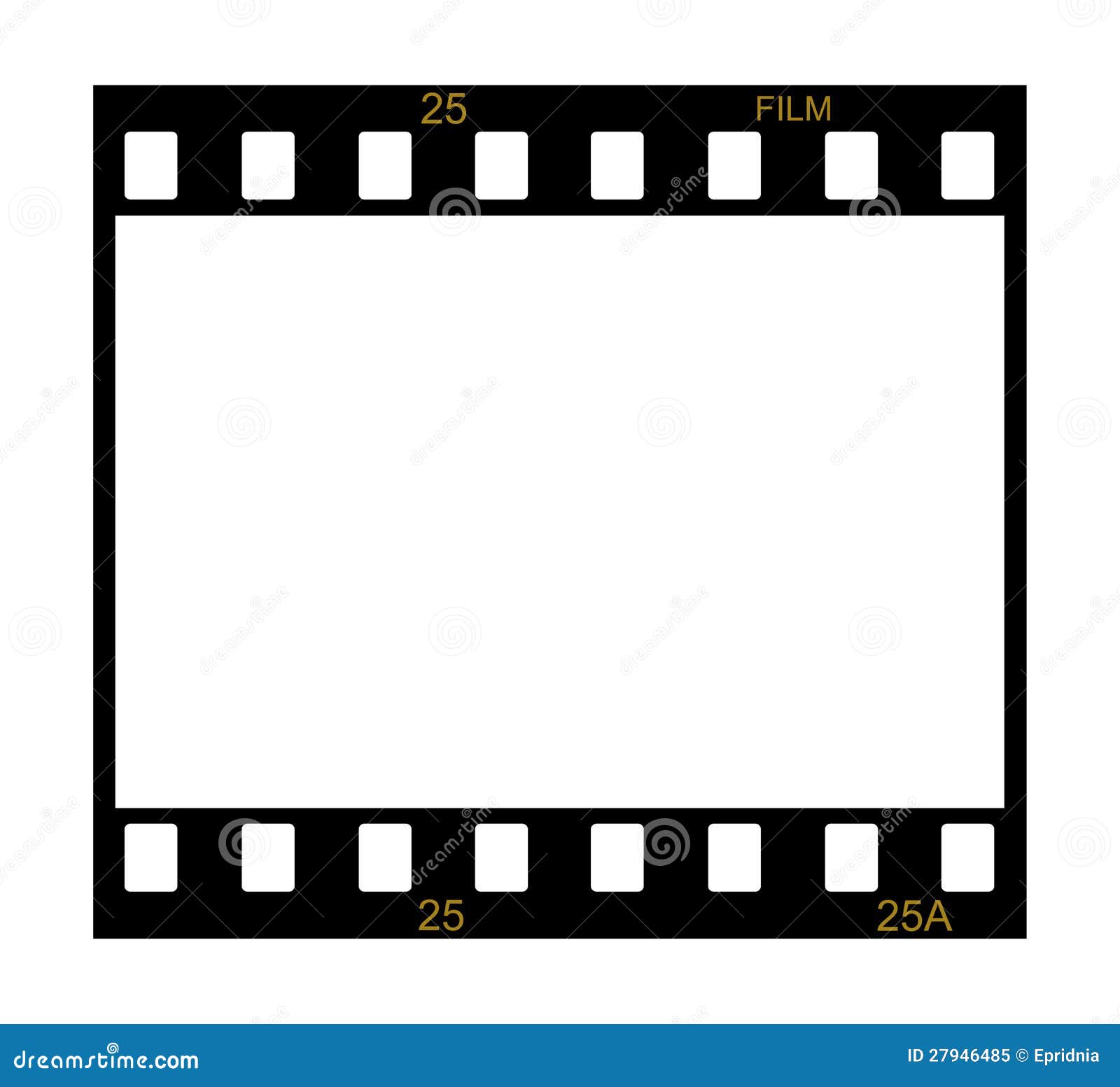 Stock Images Blank Film Frame