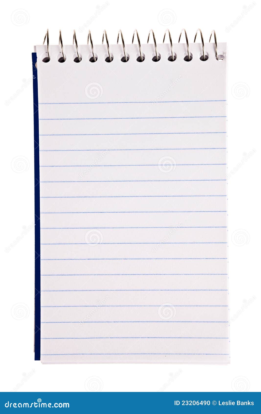 Blank note pad