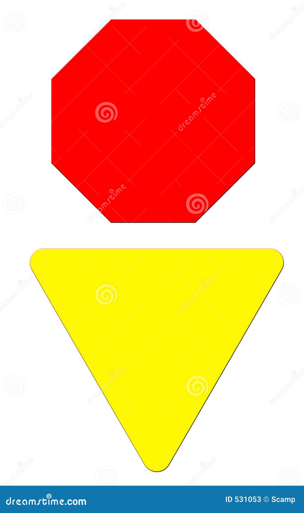 clipart yellow yield sign - photo #19