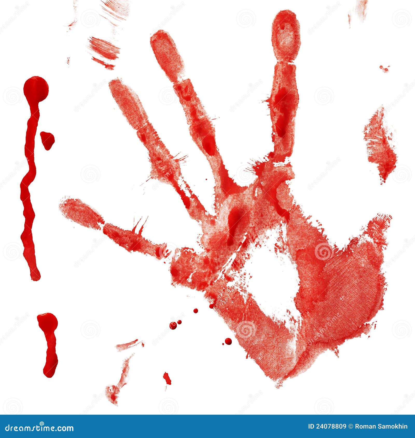 bloody handprint clipart - photo #34