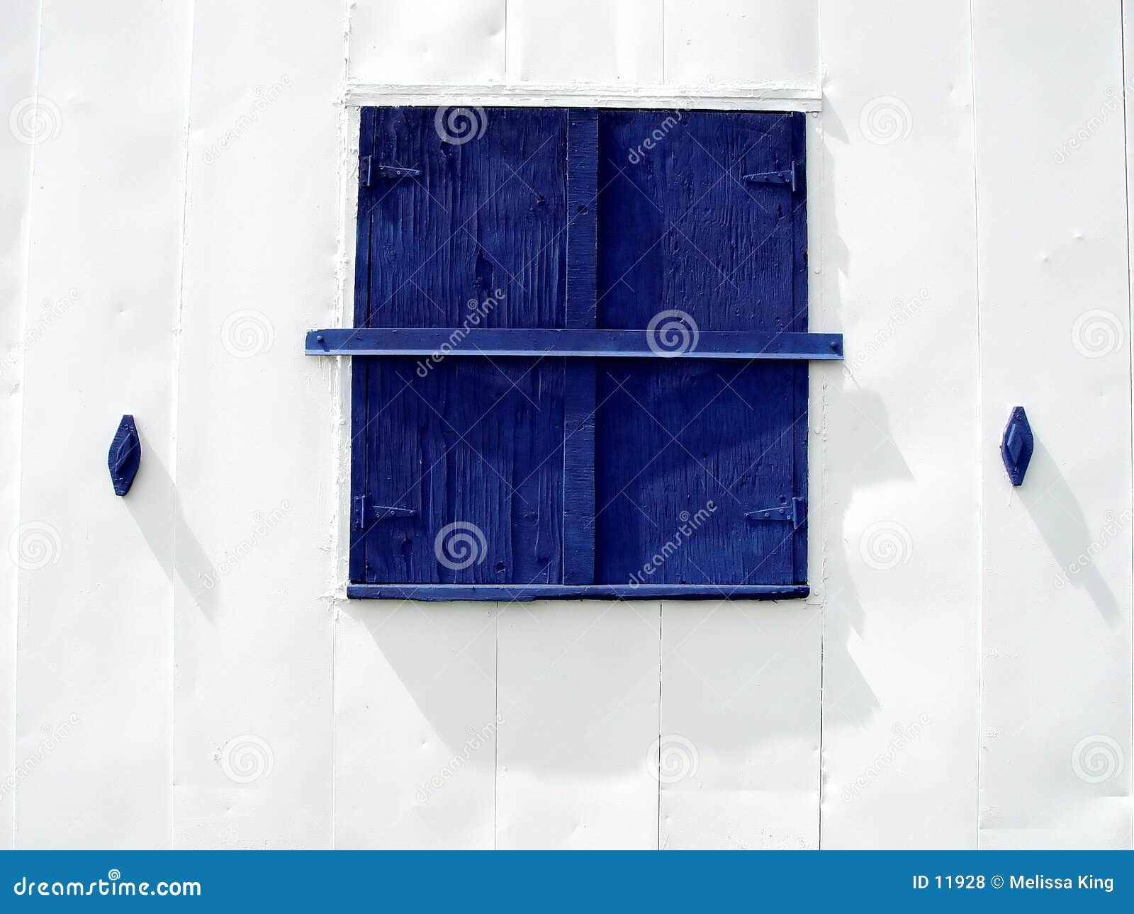 Blue Barn Window Royalty Free Stock Photos  Image: 11928