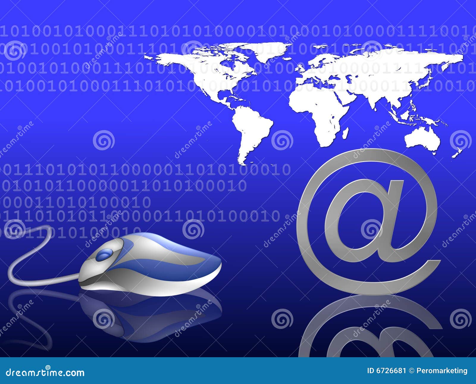 Blue Background Stock Image Image 6726681