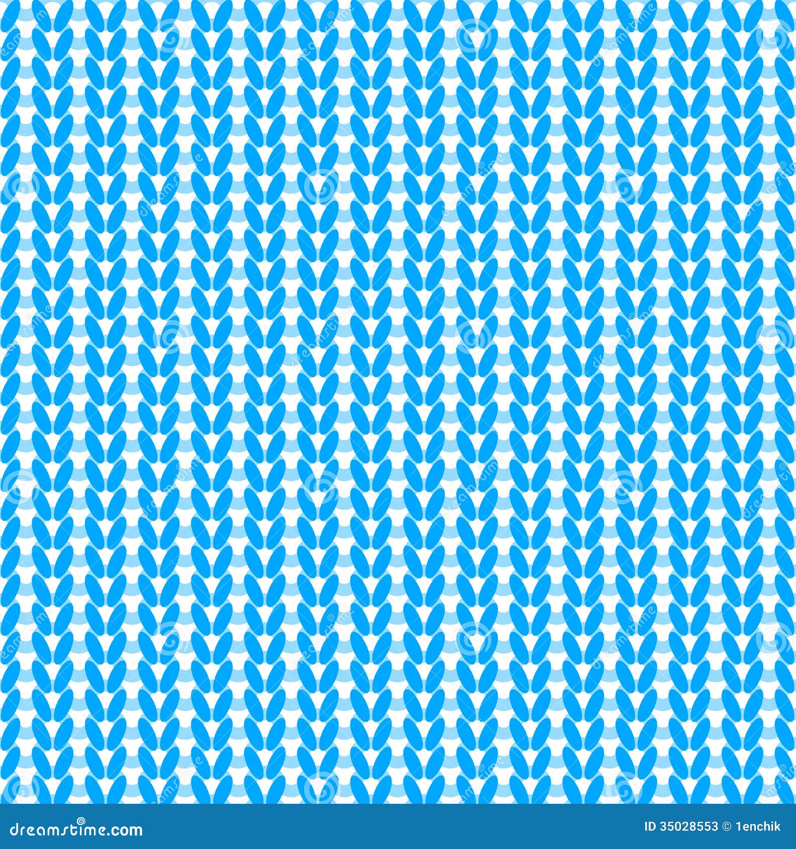 Blue Knitted Vector Seamless Pattern Stock Photos - Image ...