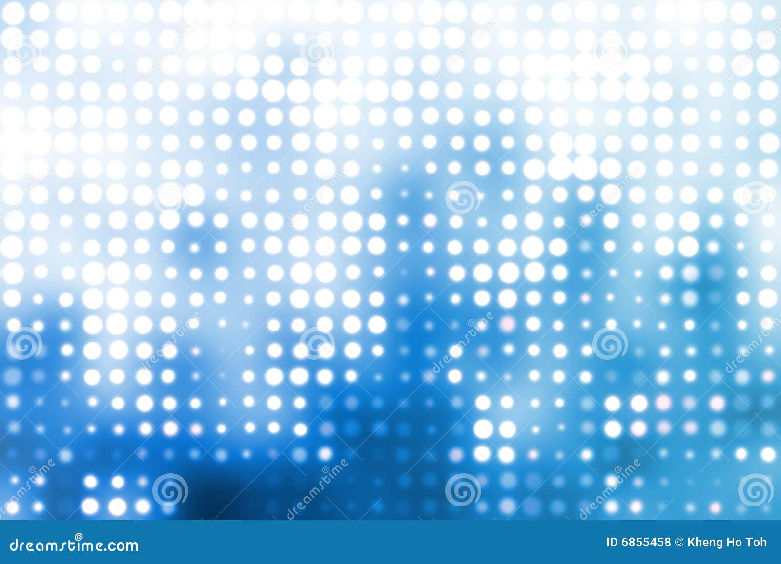 Blue And White Trendy Orbs Abstract Background Royalty Free Stock 