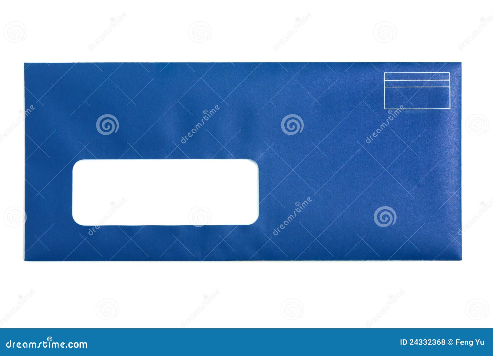 Blue Window Envelope Royalty Free Stock Photos Image: 24332368 Blue Window Envelope Royalty Free Stock Photos Image: 24332368