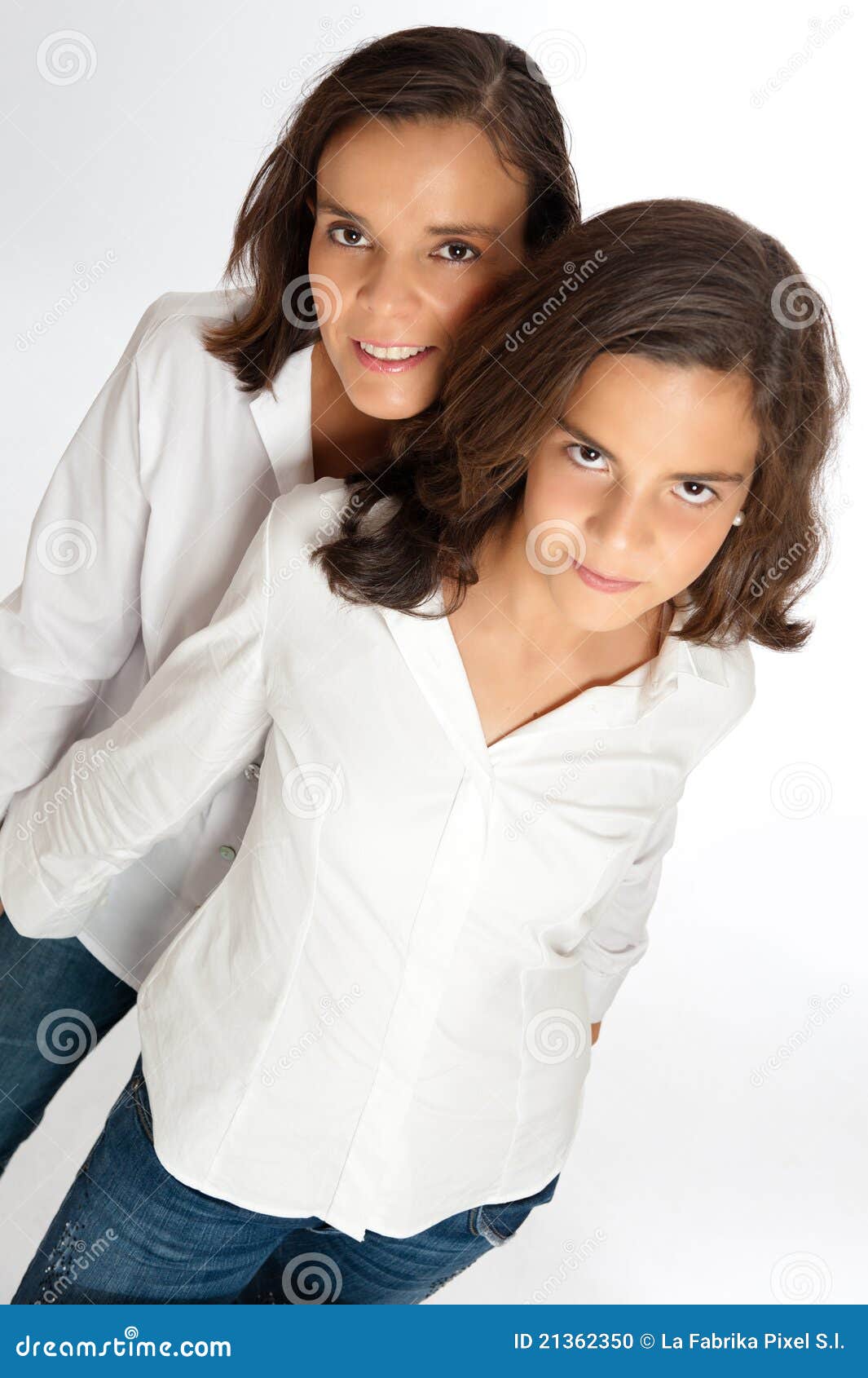 Bonding Mom And Daughter Stock Photo - Image: 21362350