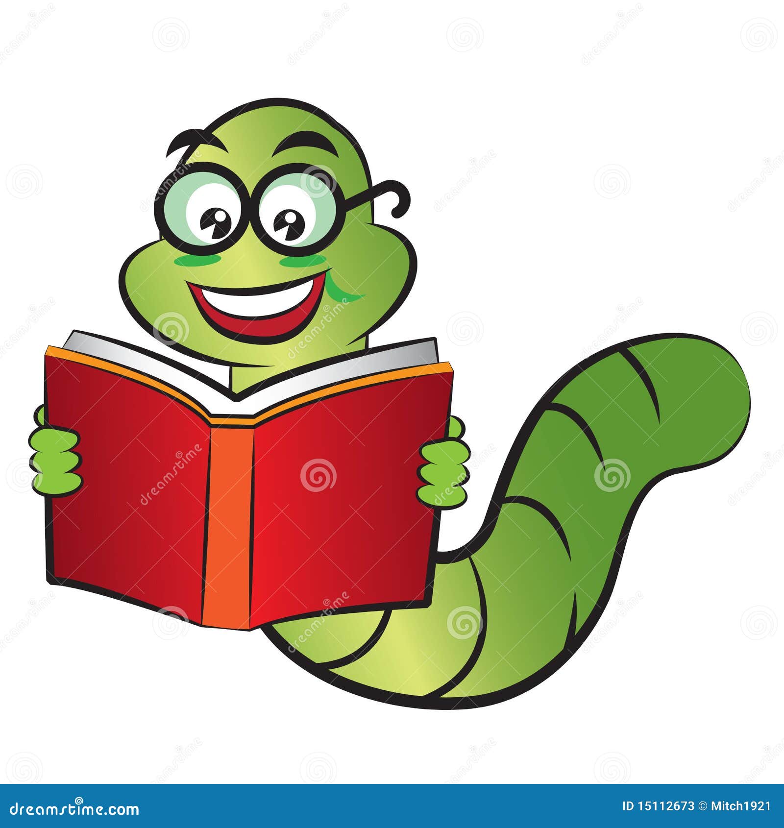 book worm clipart - photo #10