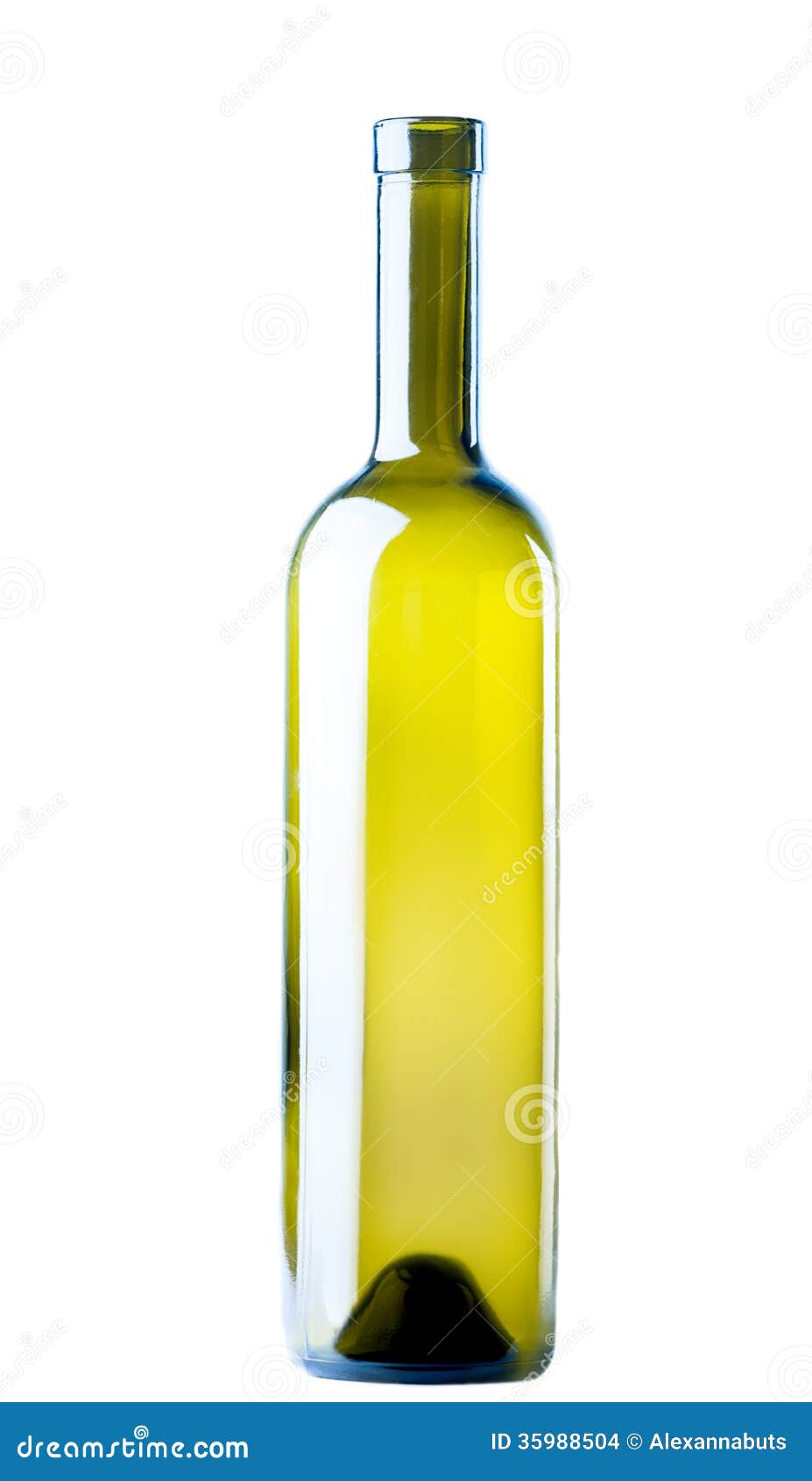 Bouteille De Vin Vide Images stock Image 35988504