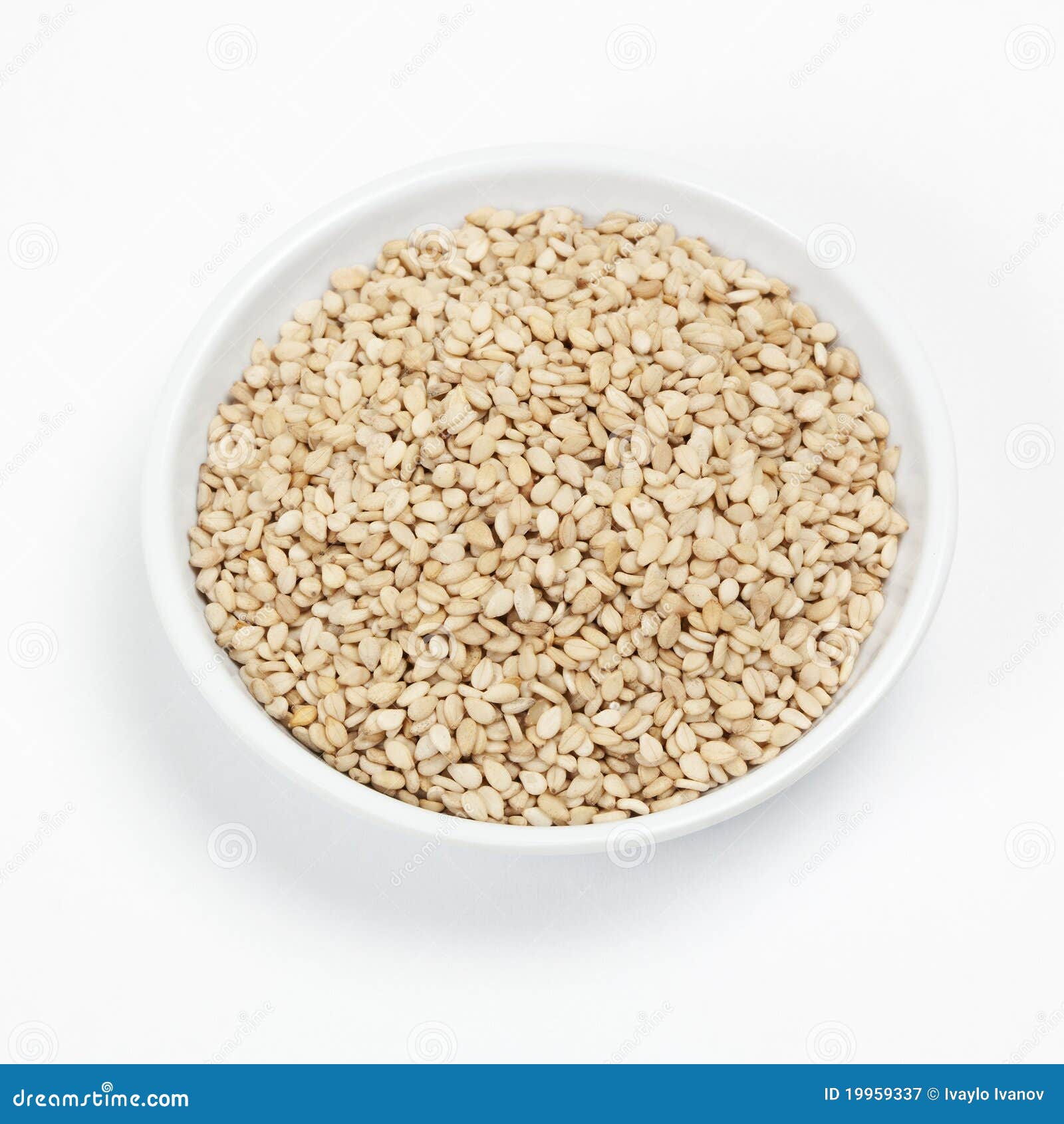 Bowl Of Sesame Seeds Royalty Free Stock Photography - Image: 19959337