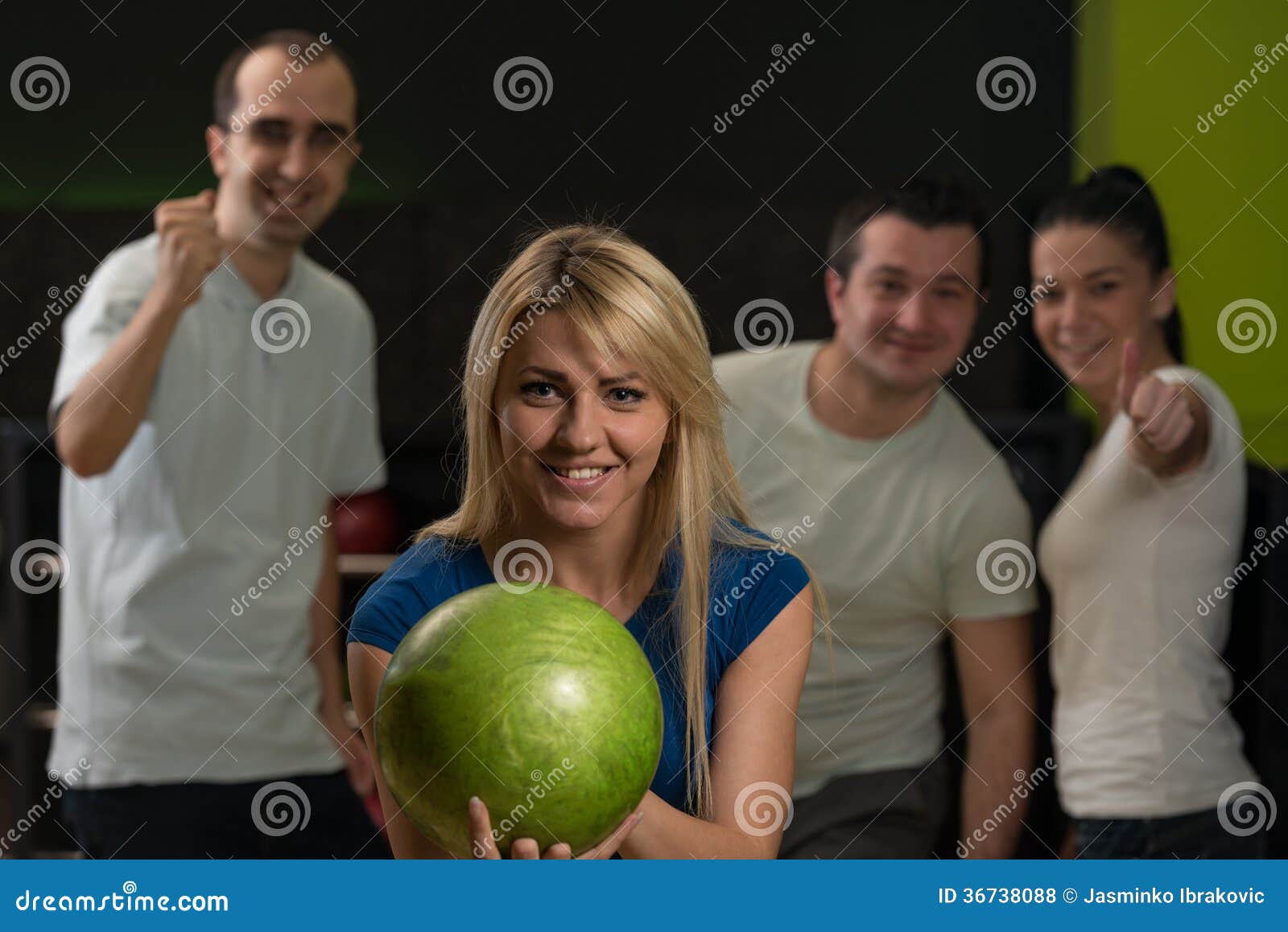 Bowling With Friends Royalty Free Stock Photos Image Bowling With Friends Royalty Free Stock Photos Image