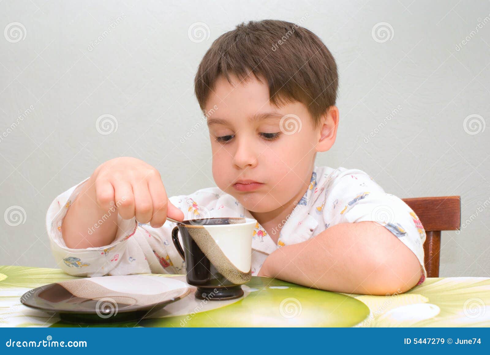 Boy Eating