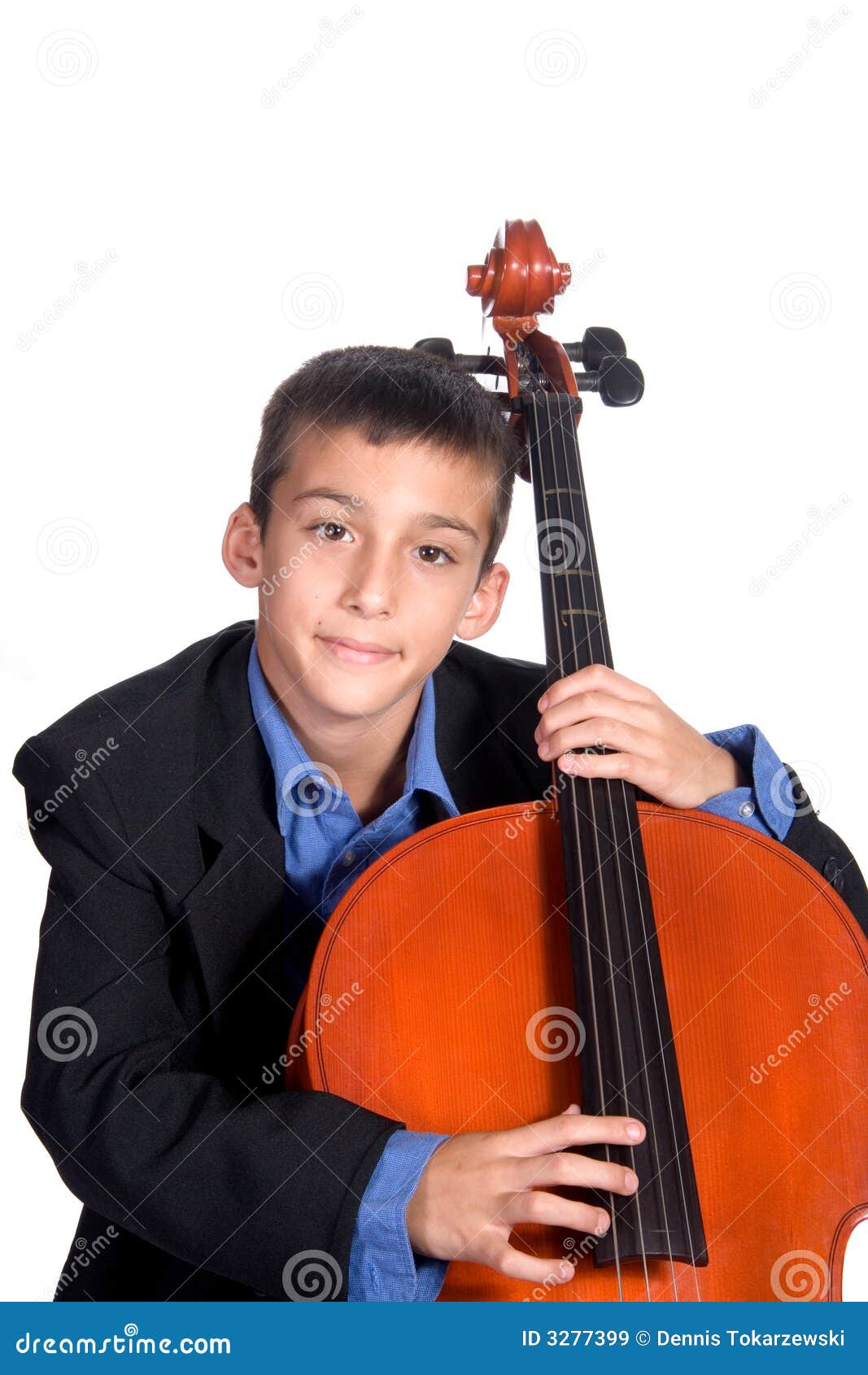 Boy Playing Cello Royalty Free Stock Images Image 3277399