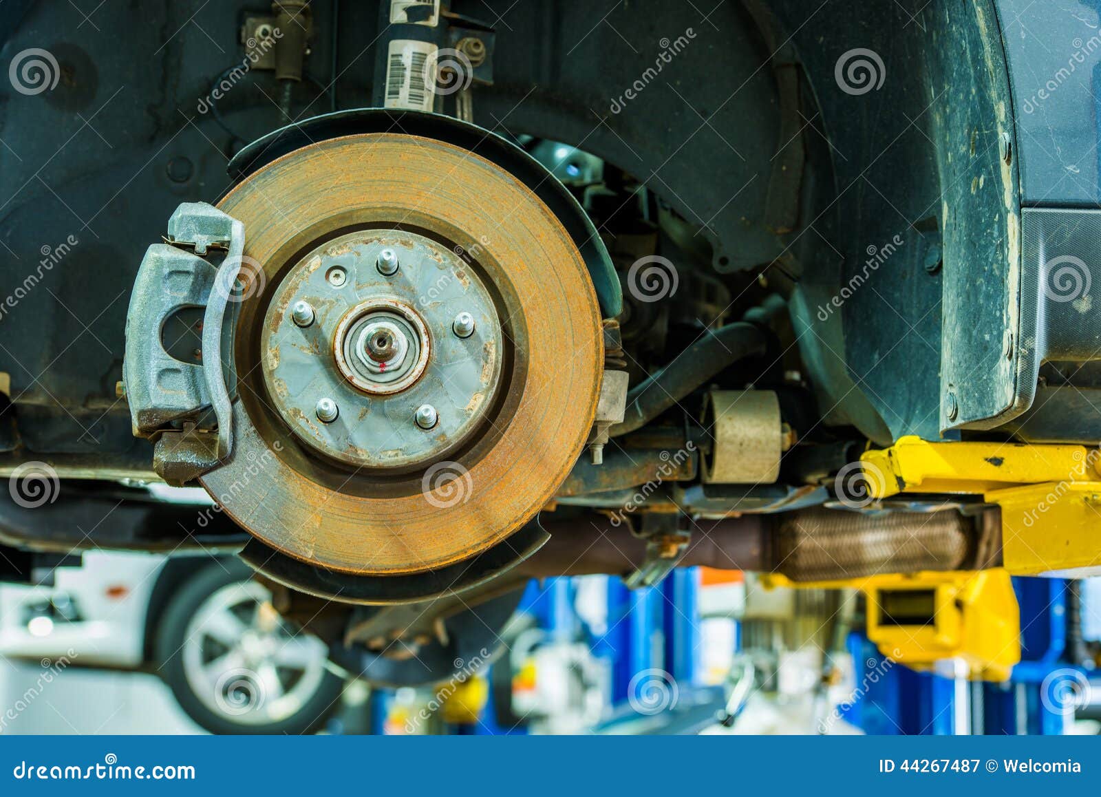 brakes-repair-auto-service-modern-car-servicing-car-maintenance ...