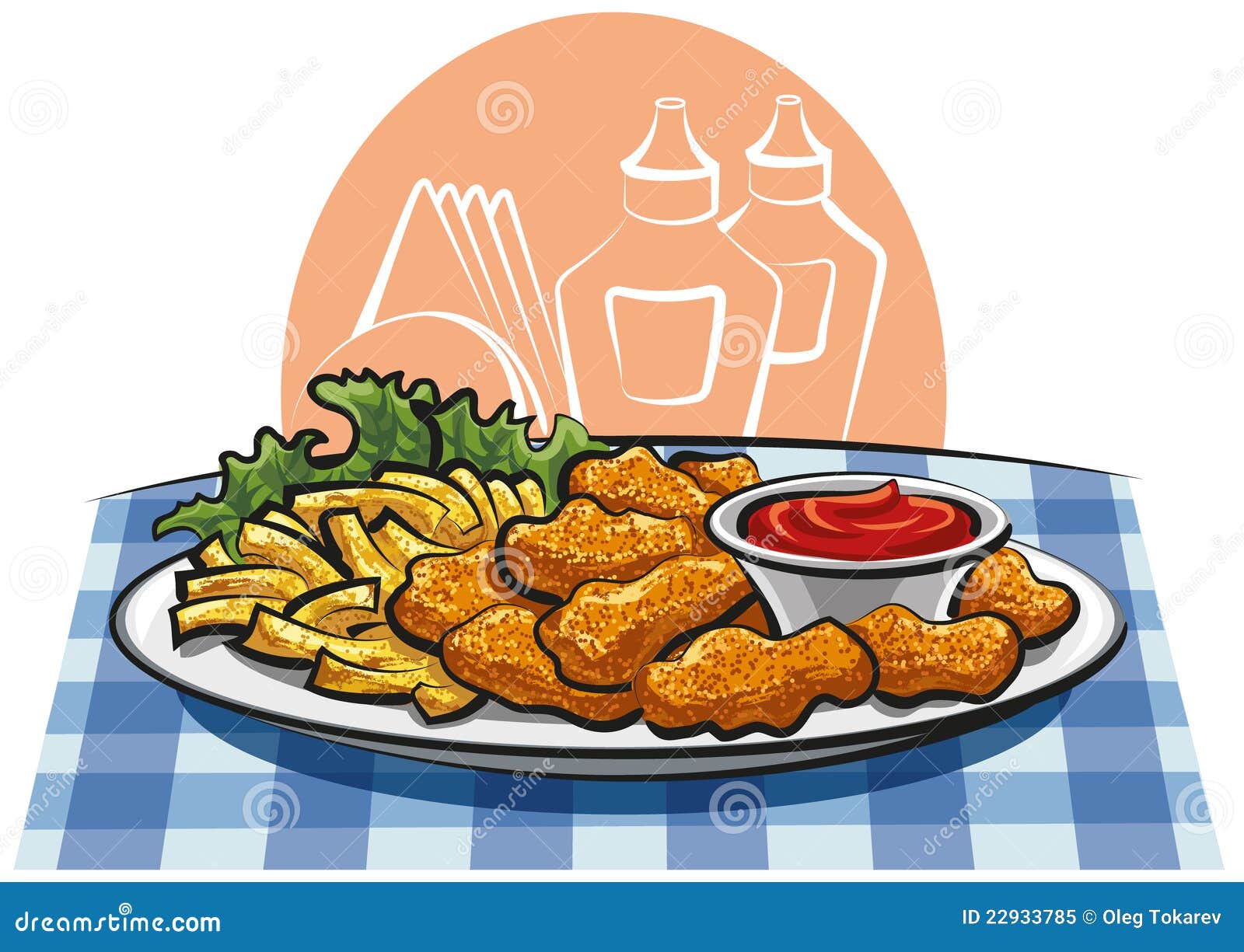 clipart chicken nuggets - photo #20
