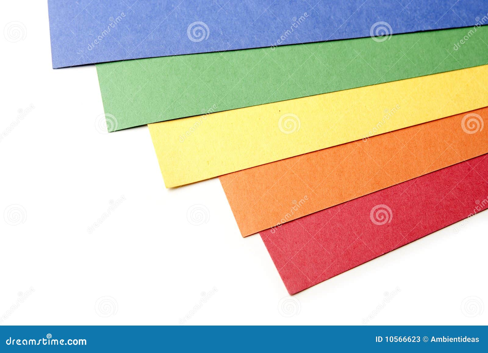 Bright Color Craft Paper Stock Photos - Image: 10566623