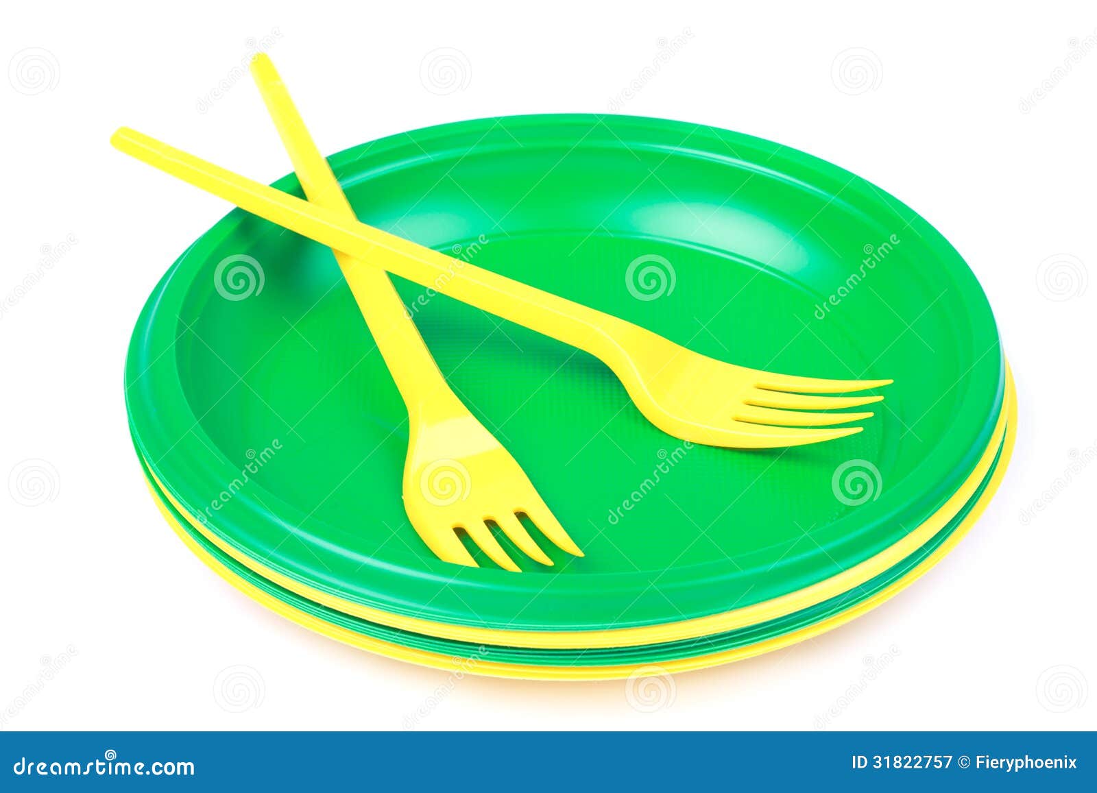 bright-green-yellow-plastic-disposable-tableware-plates-forks-white-background-close-up-31822757.jpg