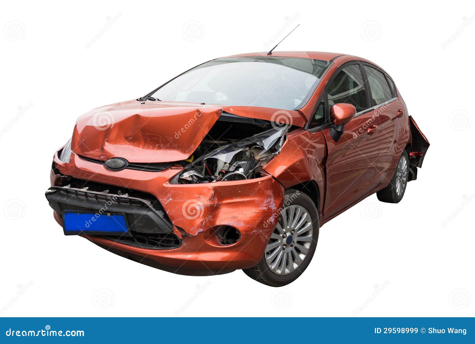 Broken Car Royalty Free Stock Images  Image: 29598999