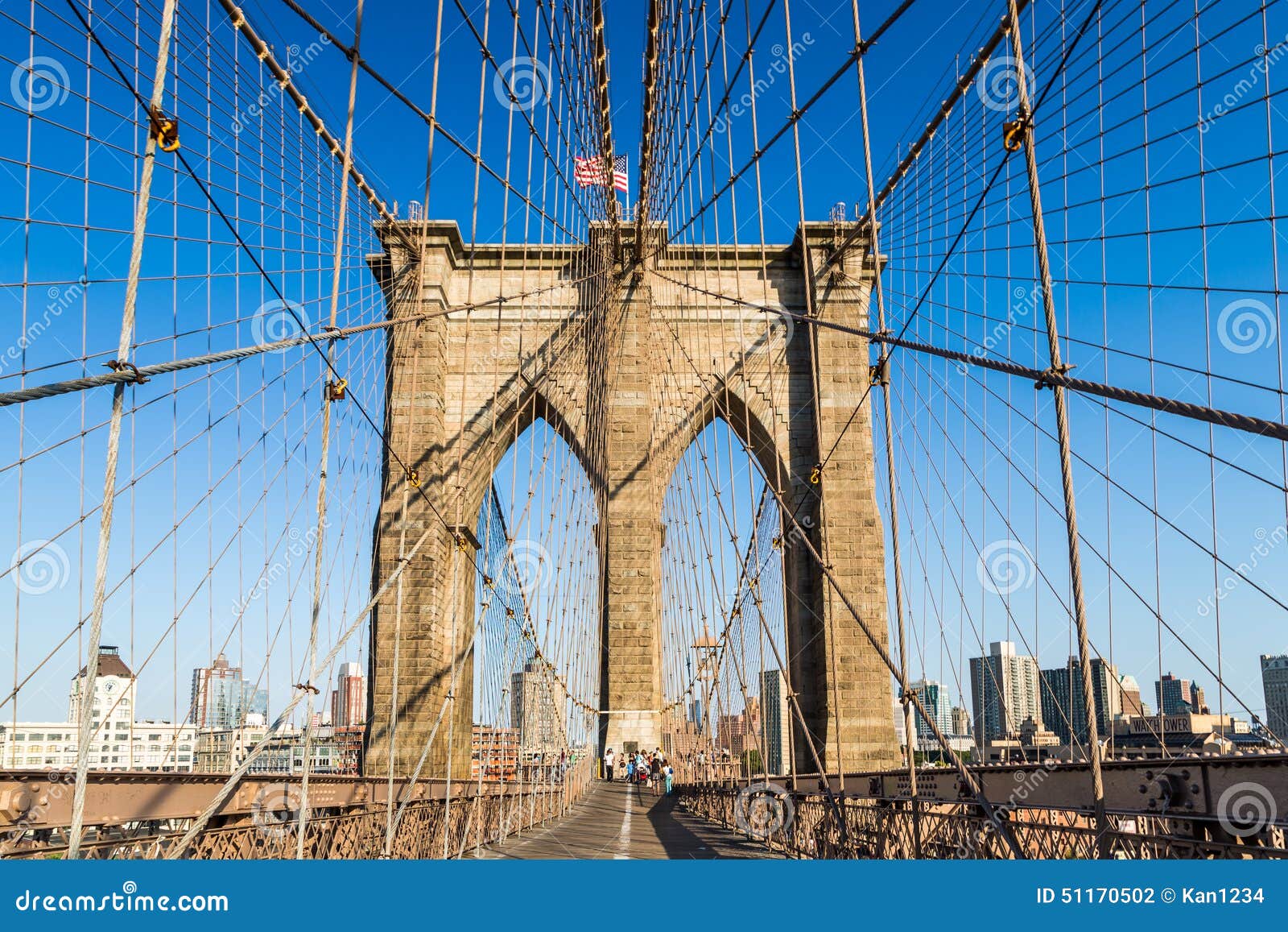 New Brooklyn To New York Via Brooklyn Bridge, No. 1 [1899]