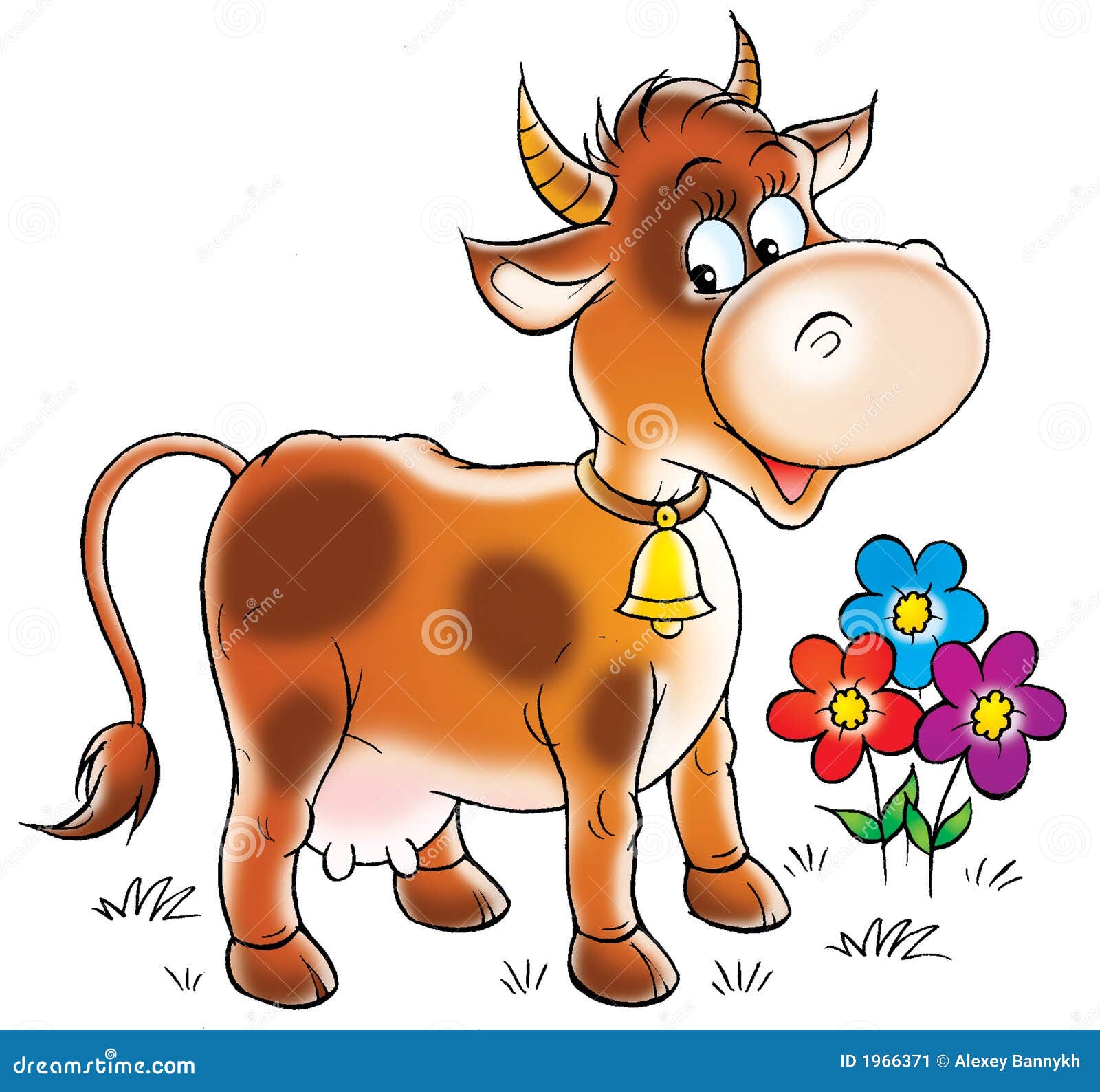 clipart brown cow - photo #29