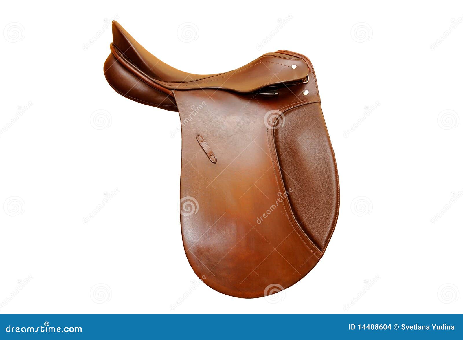 Brown Leather Saddle Stock Images Image 14408604