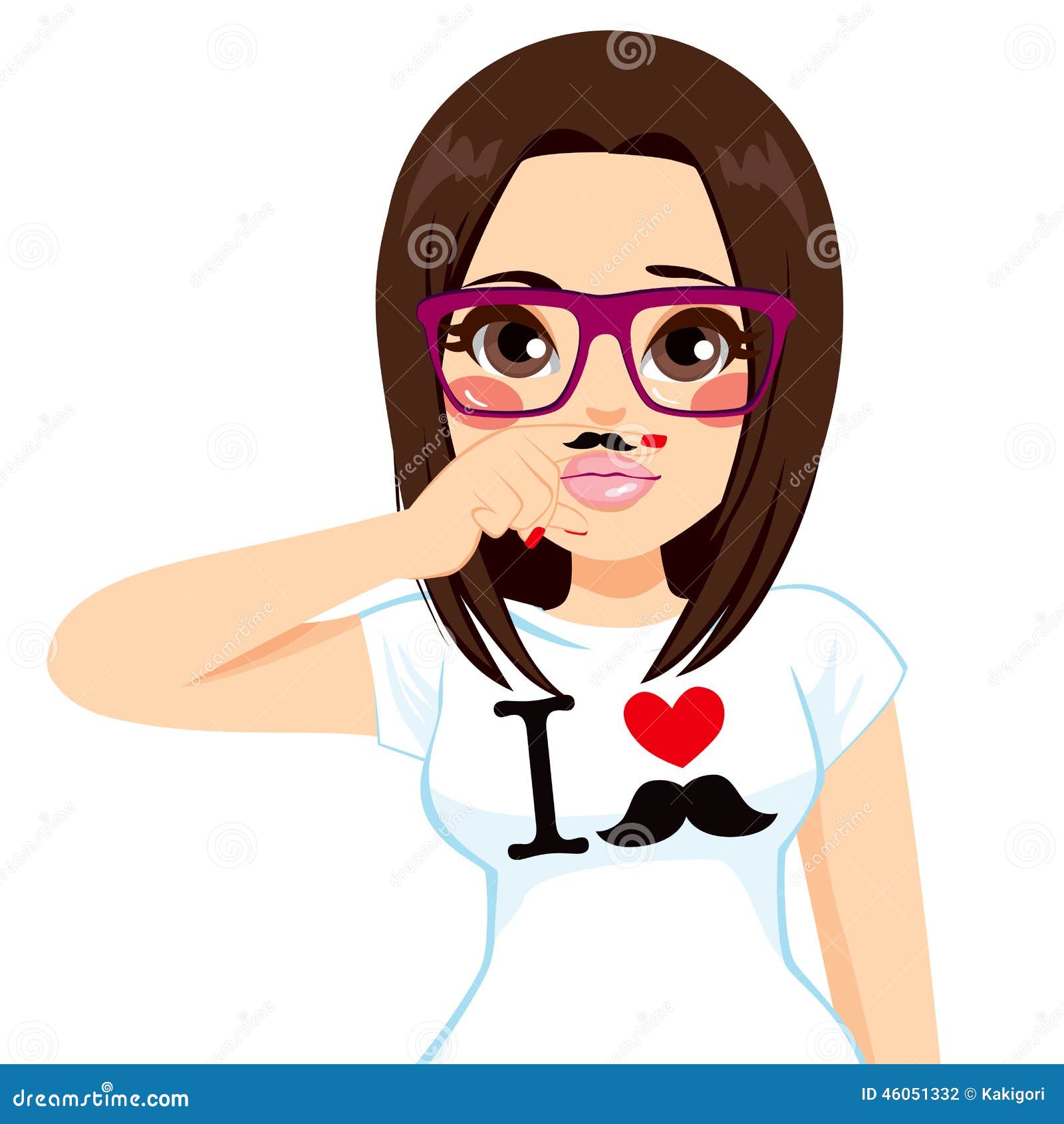 clipart girl with glasses - photo #30