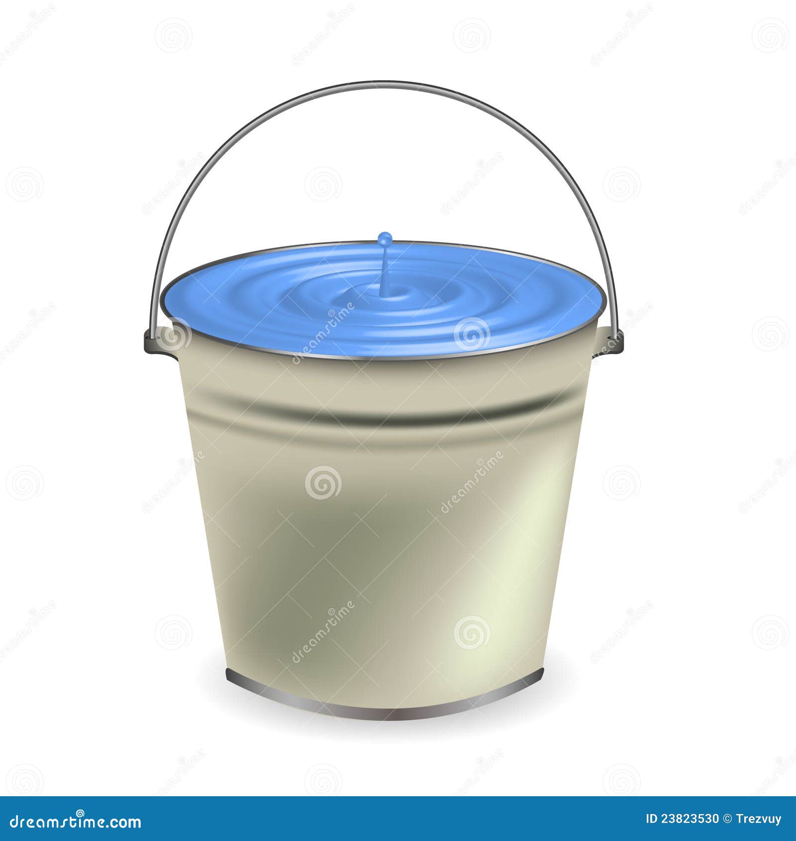 Bucket Of Water For Your Design Stock Photo  Image: 23823530